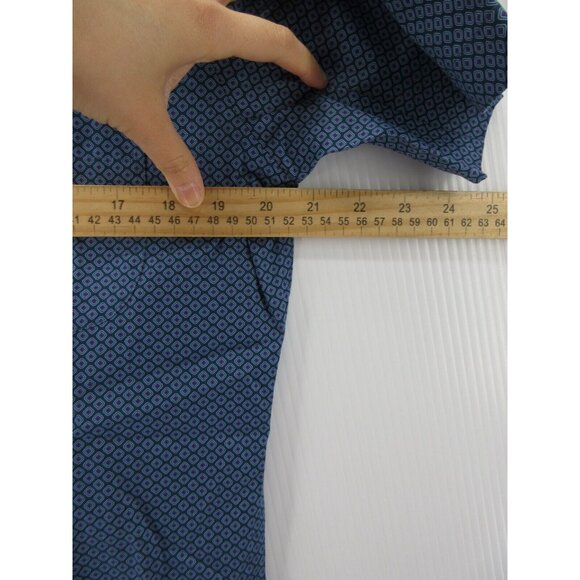 Peter Millar Shirt Small Crown Button Down Geometric Pocket Preppy NEW - Picture 6 of 11